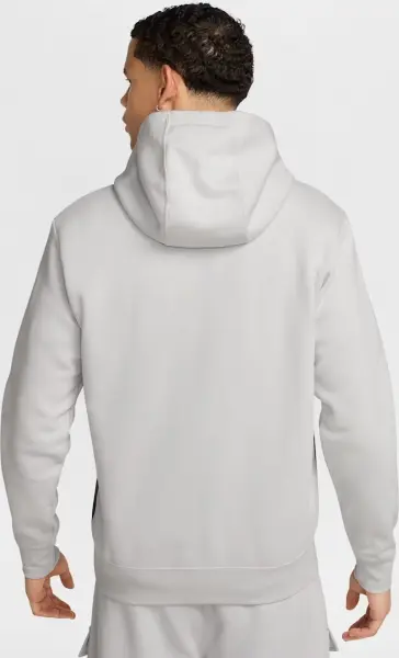 Худи Nike AIR PULLOVER HOODIE серо-бело-темно-серое HM0175-025