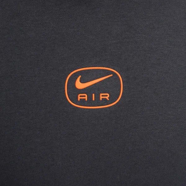 Худі Nike AIR PULLOVER HOODIE темно-сіро-помаранчеве HM0175-061
