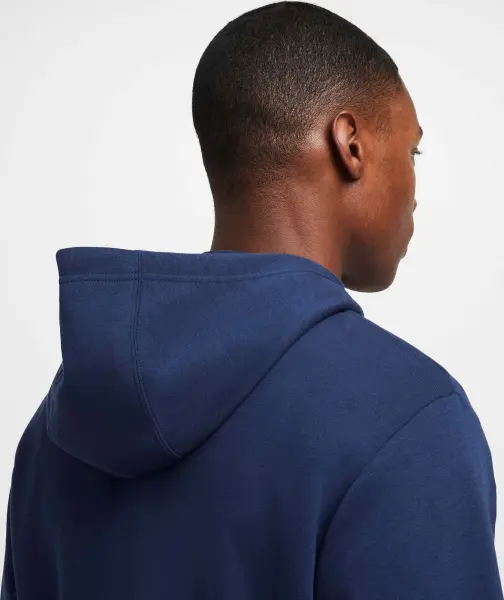 Худи Nike AIR PULLOVER HOODIE темно-сине-салатовое HM0175-410