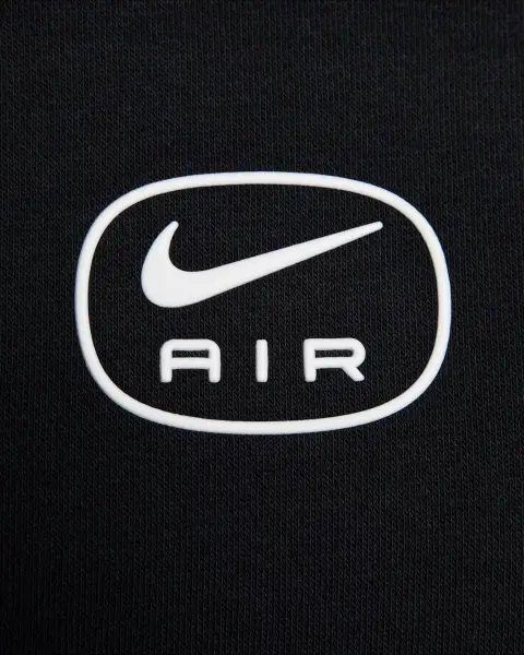 Худи Nike AIR PULLOVER HOODIE черно-бело-зеленое HM0175-011