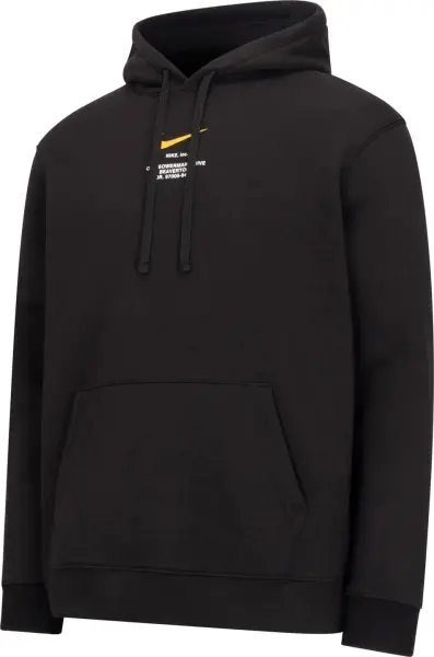 Худі Nike SPORTSWEAR SWOOSH чорно-помаранчеве IB6480-010