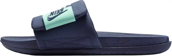 Шльопанці Nike OFFCOURT ADJUST SLIDE темно-синьо-бірюзові DQ9624-401