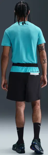 Шорти Nike TECH чорно-бірюзові IB8957-010