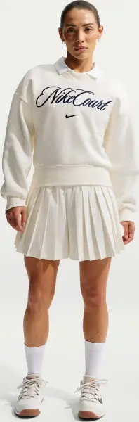 Шорти для тенісу жіночі Nike NIKECOURT COLLECTION DRI-FIT HIGH-WAISTED кремові IB0769-133
