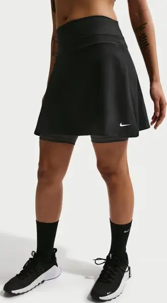 Спідниця для тенісу жіноча Nike ONE DRI-FIT чорна IM9935-010