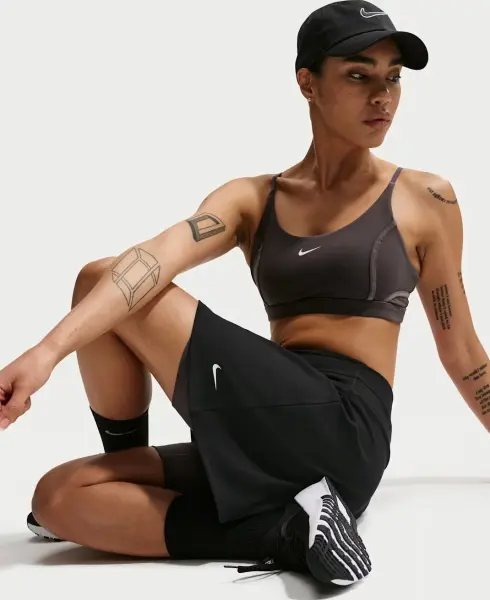 Спідниця для тенісу жіноча Nike ONE DRI-FIT чорна IM9935-010