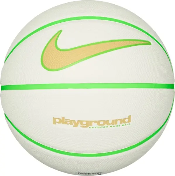 Баскетбольний м'яч Nike EVERYDAY PLAYGROUND 8P GRAPHIC DEFLATED біло-салатово-жовтий Розмір 7 N.100.4371.144.07