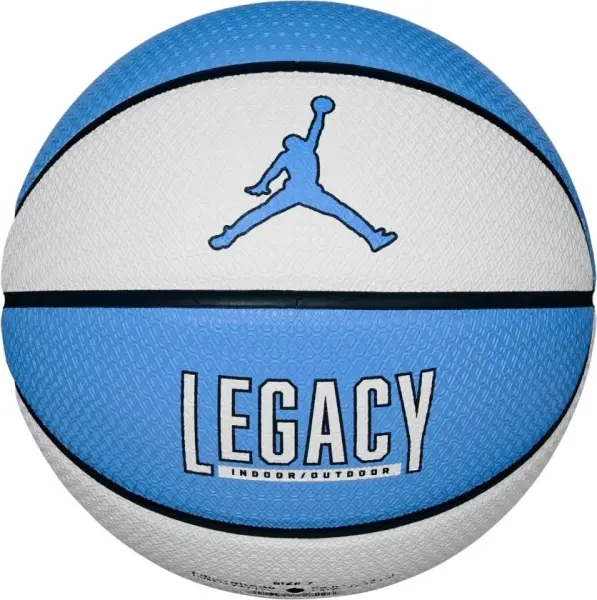 Баскетбольний м'яч Nike JORDAN LEGACY 2.0 8P DEFLATED блакитно-білий Розмір 7 J.100.8253.165.07