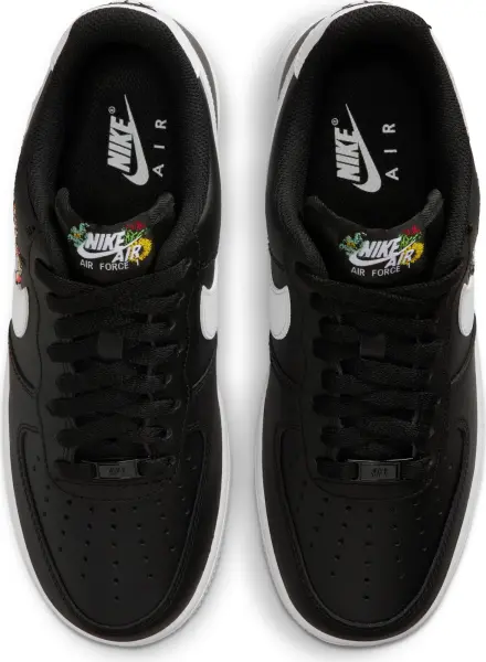Кросівки жіночі Nike AIR FORCE 1 '07 PREMIUM 'FLOWERS' чорно-білі IB6644-001