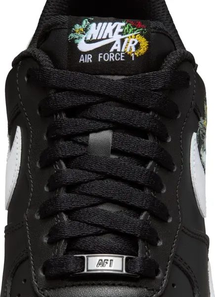 Кросівки жіночі Nike AIR FORCE 1 '07 PREMIUM 'FLOWERS' чорно-білі IB6644-001