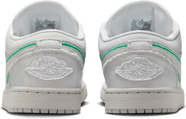 Кроссовки женские Nike AIR JORDAN 1 LOW SE светло-серо-зеленые IH3369-077