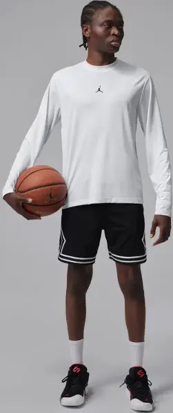 Лонгслів Nike JORDAN SPORT ESSENTIALS DRI-FIT білий IF0887-100