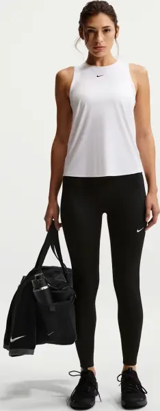 Лосини жіночі Nike ONE HIGH-WAISTED 7/8 чорні IO0579-010