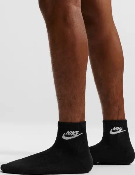 Шкарпетки Nike EVERYDAY ELEVATED ANKLE чорні (3 пари) IH8523-902