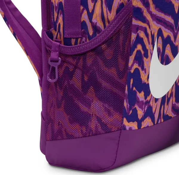 Рюкзак подростковый Nike BRASILIA 18L фиолетово-оранжевый HV6638-505