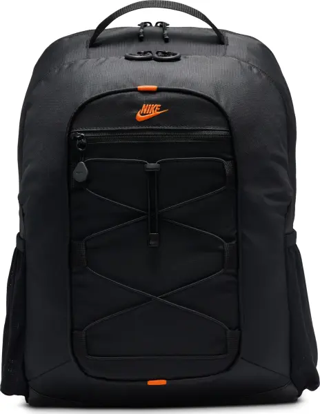Рюкзак підлітковий Nike HAYWARD SCOUTER 22L чорно-помаранчевий HJ8231-010