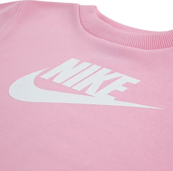 Світшот дитячий Nike FRENCH TERRY CREW світло-рожевий 36L597-A0W