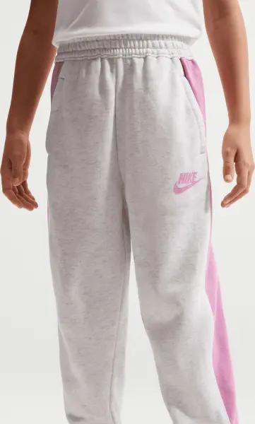 Спортивний костюм дитячий Nike FRENCH TERRY COLORBLOCKED світло-сіро-рожевий 36N697-X58
