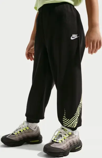 Спортивный костюм детский Nike SPORTSWEAR IN THE ZONE OVERSIZED FRENCH TERRY темно-зелено-черный 86N738-023
