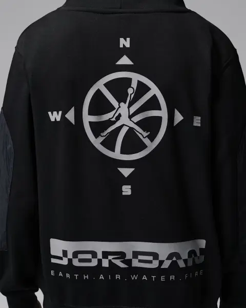 Спортивный костюм подростковый Nike JORDAN HIKE MIKE FRENCH TERRY черный 95F517-023__95F521-023