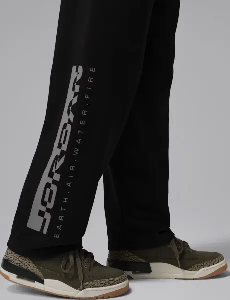 Спортивный костюм подростковый Nike JORDAN HIKE MIKE FRENCH TERRY черный 95F517-023__95F521-023