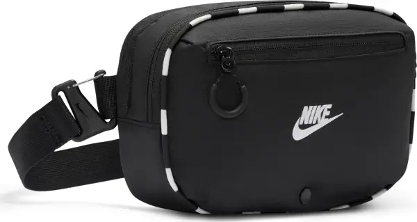 Сумка через плечо Nike HAYWARD PATROL 4L черно-белая HJ8229-011