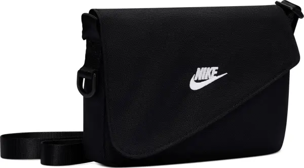 Сумка через плече Nike HERITAGE 1L чорна IB4382-010