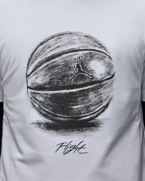 Футболка Nike JORDAN белая FZ1993-100