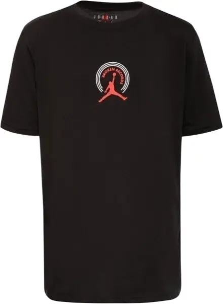 Футболка подростковая Nike JORDAN BROKEN RECORDS черная 95F628-023