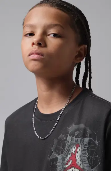 Футболка подростковая Nike JORDAN JERSEY BREAKTHROUGH черная 95F605-G0T