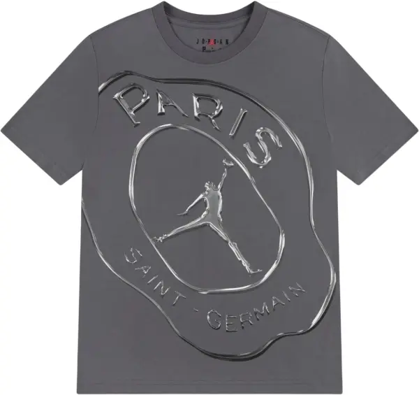 Футболка підліткова Nike PRACTICE TEE PSG сіра 95F539-783