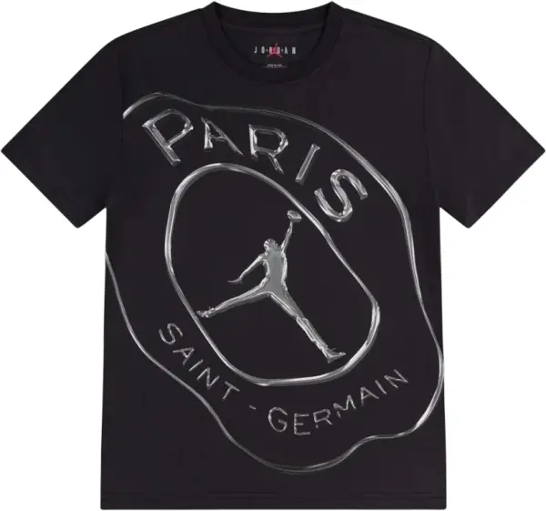 Футболка підліткова Nike PRACTICE TEE PSG чорна 95F539-910