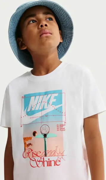 Футболка підліткова Nike SPORTSWEAR біла II0385-100