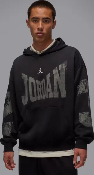 Худі Nike JORDAN BROOKLYN COLLEGIATE чорне HV0093-010