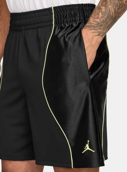 Шорти Nike JORDAN SPORT DRI-FIT Y2K чорно-лаймові IF3541-011