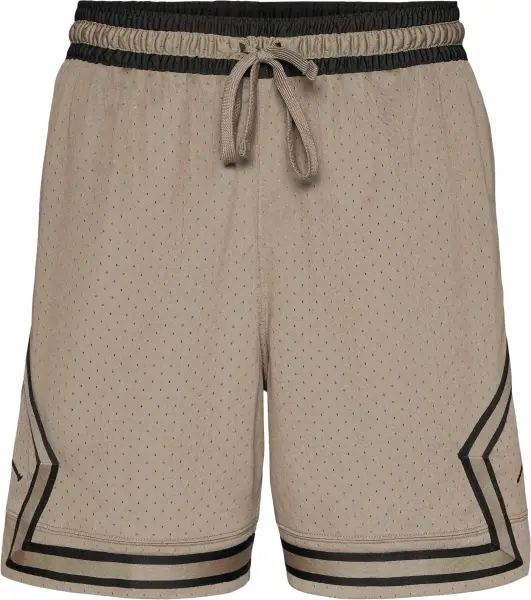 Шорты баскетбольные Nike JORDAN DRI-FIT MESH DIAMOND SHORTS бежево-черные HF9910-206