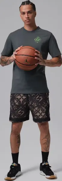 Шорти баскетбольні Nike LUKA DONČIĆ DRI-FIT DIAMOND коричнево-чорні IM2206-010