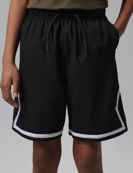 Шорти підліткові Nike JORDAN DRI-FIT DIAMOND WOVEN чорно-білі 95F558-023