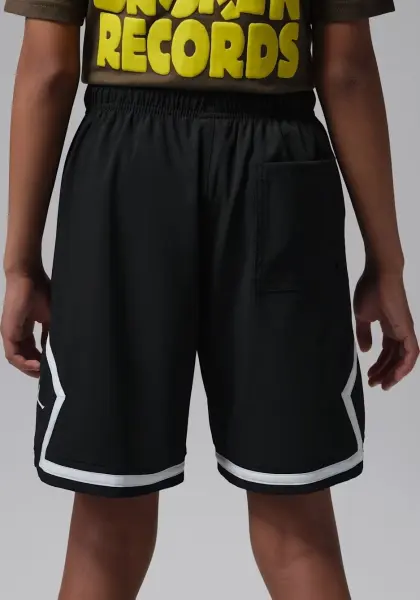 Шорти підліткові Nike JORDAN DRI-FIT DIAMOND WOVEN чорно-білі 95F558-023