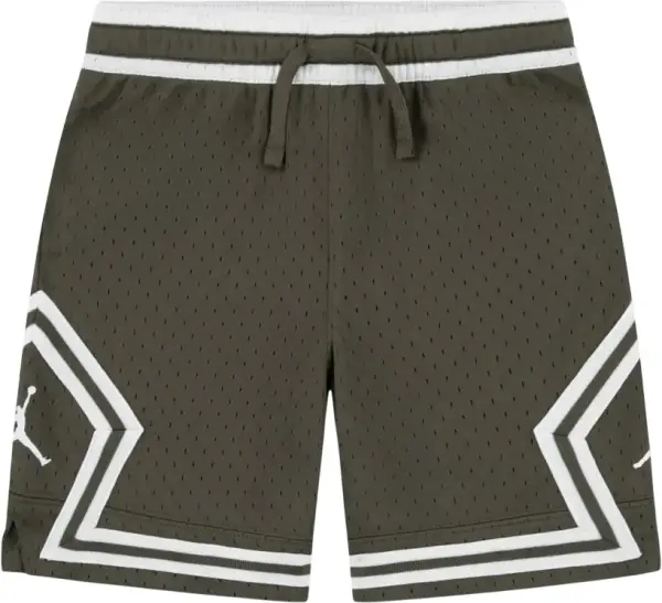 Шорты подростковые Nike JORDAN SPORT DRI-FIT DIAMOND коричнево-белые 95D313-F84