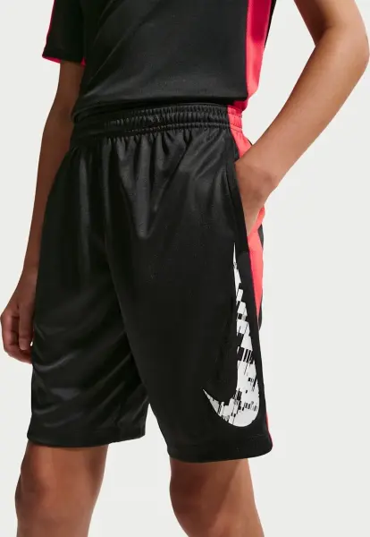 Шорти підліткові Nike TROPHY23 DRI-FIT чорно-червоні IF2399-010
