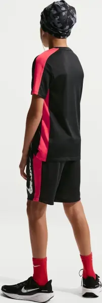 Шорти підліткові Nike TROPHY23 DRI-FIT чорно-червоні IF2399-010