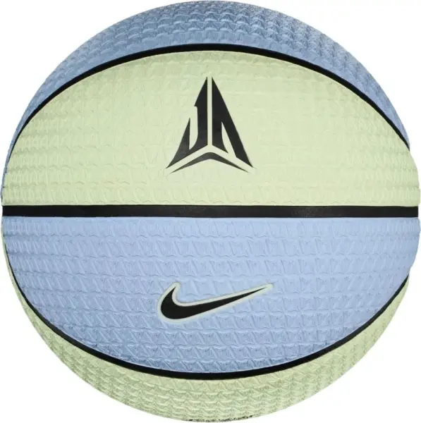 Баскетбольний м'яч Nike PLAYGROUND 8P J MORANT DEFLATED світло-зелено-блакитний Розмір 7 N.101.1053.703.07