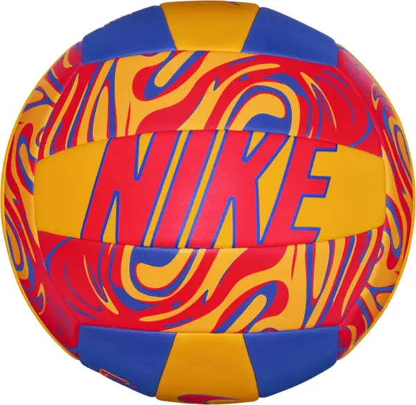 Волейбольный мяч Nike ALL COURT LITE VOLLEYBALL DEFLATED оранжево-сине-красный Размер 5 N.100.9071.807.05