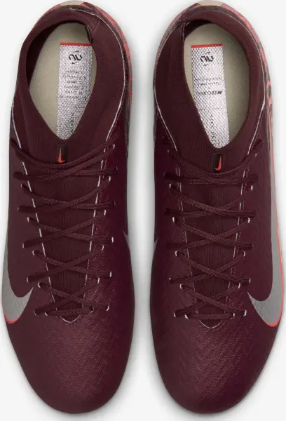 Бутсы Nike UNITED MERCURIAL ZOOM SUPERFLY 10 ACADEMY FG/MG NU3 бордово-красно-бежевые IO8441-661