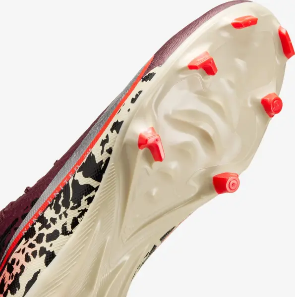 Бутсы Nike UNITED MERCURIAL ZOOM SUPERFLY 10 ACADEMY FG/MG NU3 бордово-красно-бежевые IO8441-661