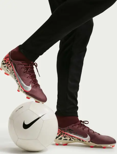 Бутсы Nike UNITED MERCURIAL ZOOM SUPERFLY 10 ACADEMY FG/MG NU3 бордово-красно-бежевые IO8441-661
