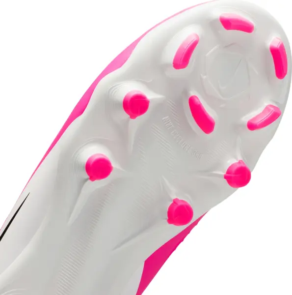 Бутсы детские Nike JR PHANTOM 6 HIGH ACADEMY FG/MG бело-розовые IH1789-901