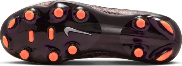Бутсы детские Nike JR UNITED TIEMPO MAESTRO ACADEMY FG/MG NU3 бежево-темно-розово-серебряные IO8549-201