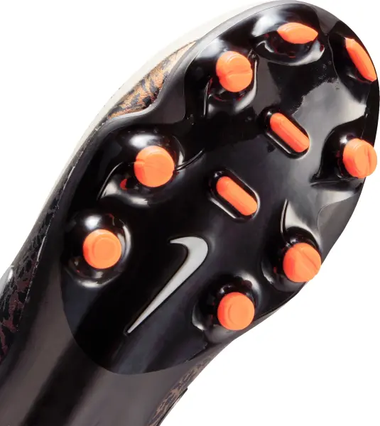 Бутсы детские Nike JR UNITED TIEMPO MAESTRO ACADEMY FG/MG NU3 бежево-темно-розово-серебряные IO8549-201